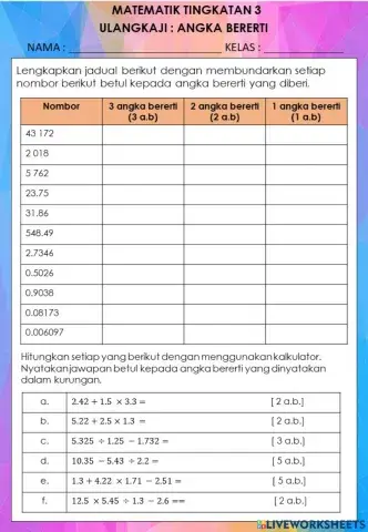 Ulangkaji angka bererti