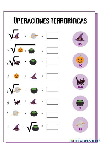 Operaciones Terroríficas