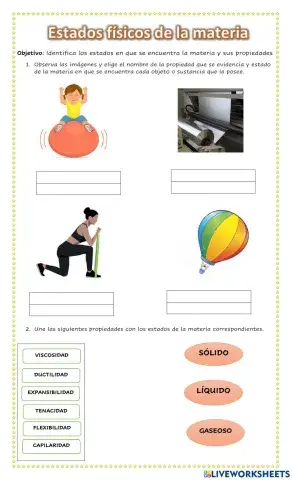 Estados físicos de la materia