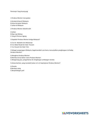 Pemimpin yang disanjungi