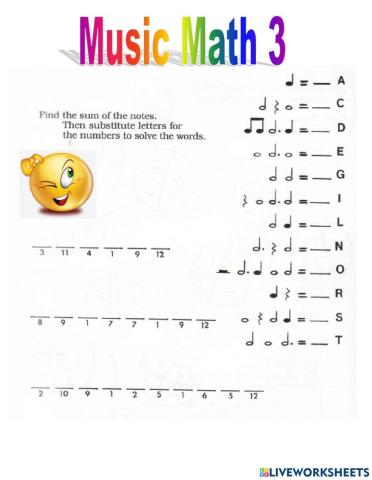 Music Math 3