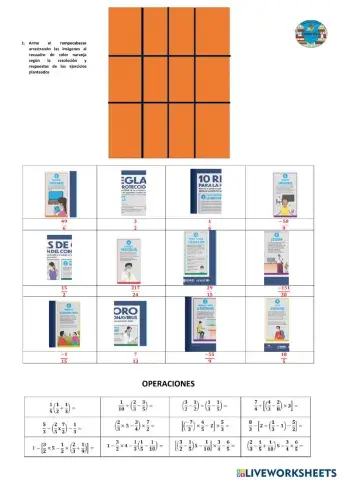 Actividad 4. Refuerzo Números Racionales
