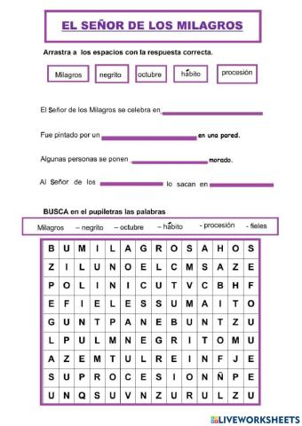 Historia del señor de los milagros