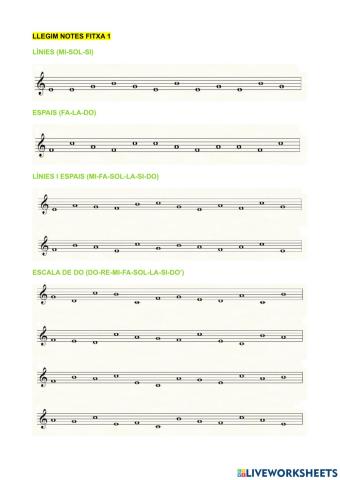 Llegim notes fitxa 1