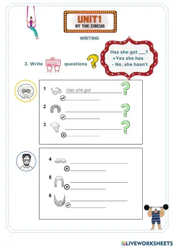 U.1 CIRCUS (Writing-adecuación)