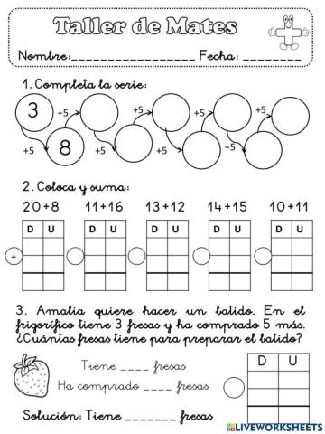 Series y Sumas verticales