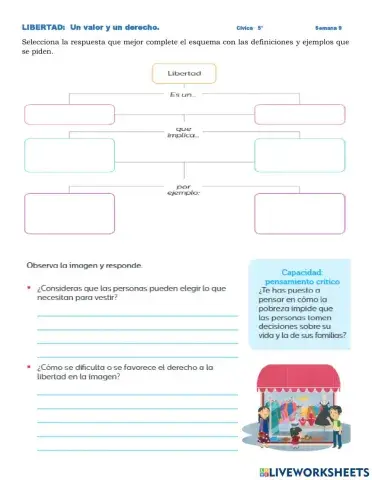 La libertad es un valor y un derecho