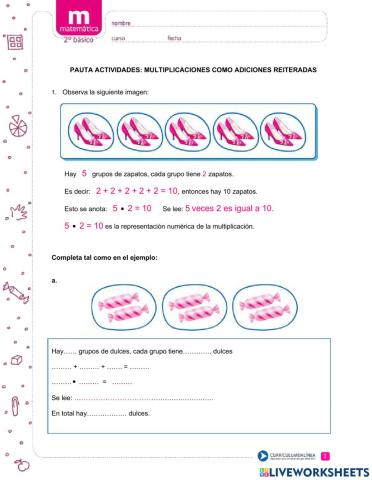 Multiplicación con suma reiterada