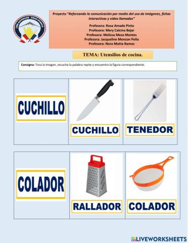 Utensilios de Cocina