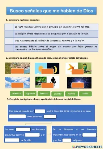 Busco señales que me hablen de dios