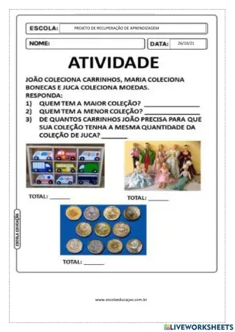 Comparação