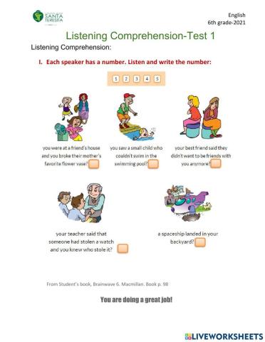 Listening Comprehension