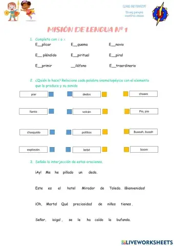 Examen1 de lengua 6º