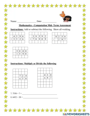 Computation Mid Term Assessment