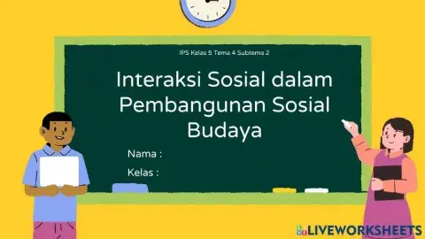 IPS Kelas 5 Tema 4 Subtema 2