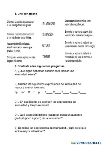 Cualidades del sonido