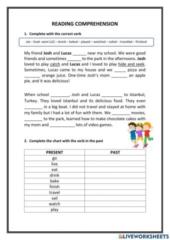 Reading comprehension