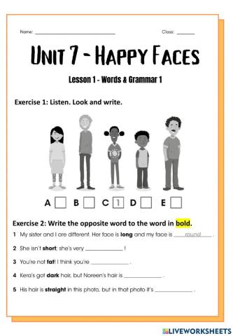 Comparative short adjectives