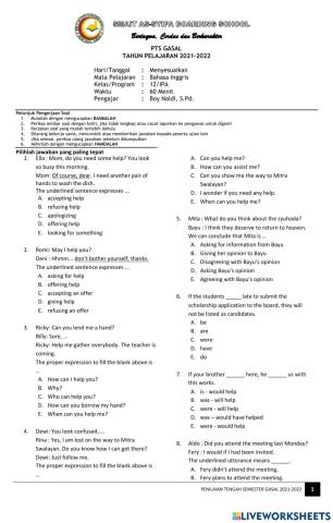 Penilaian Tengah Semester