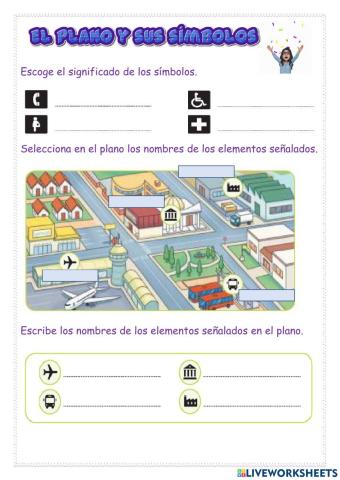 El plano y sus símbolos