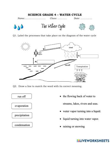 3.3 Water cycle