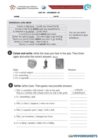 Relative Clause which