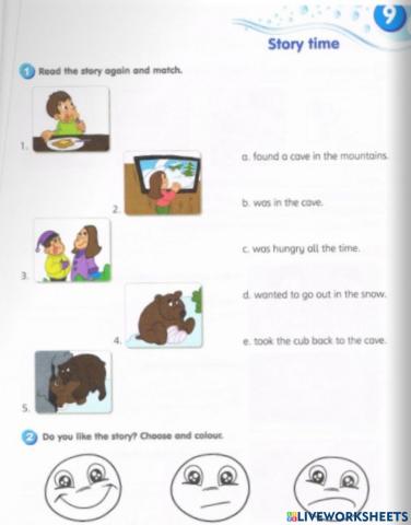 English year 3 the cub