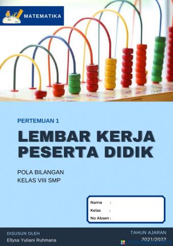 Pola bilangan pertemuan 1
