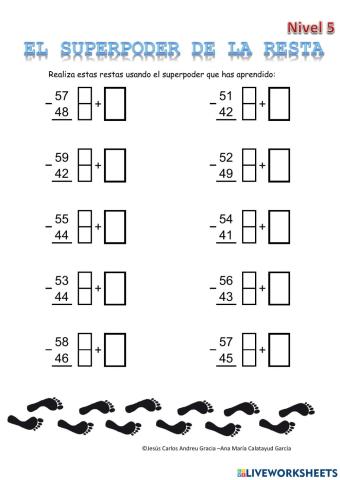El superpoder de la resta  5