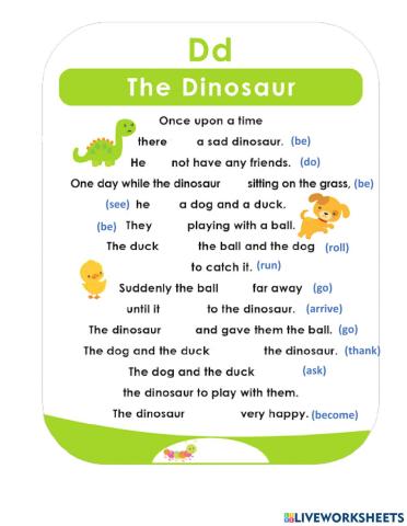 D story simple past