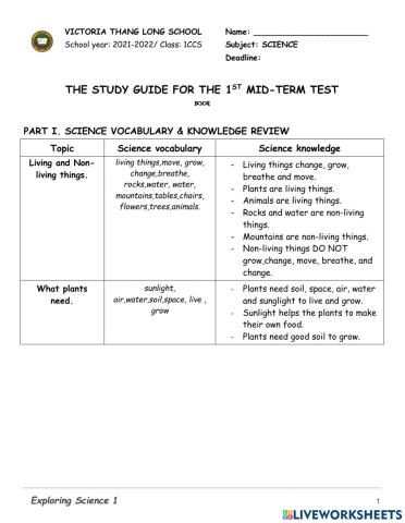 1ccs-science-midterm-study guide-2021-2022