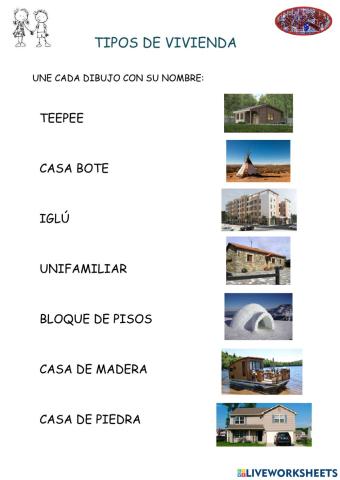 tipos de viviendas