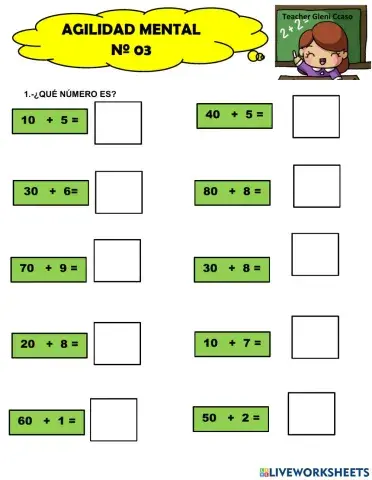 Agilidad mental nº 03