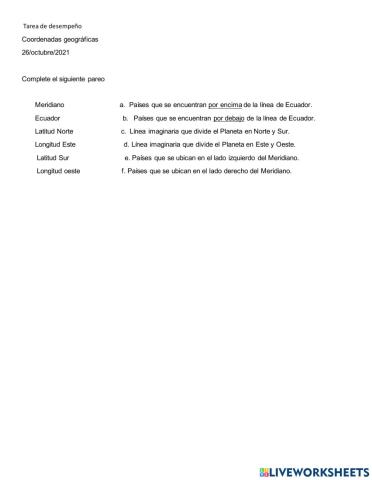 Coordenadas geográficas