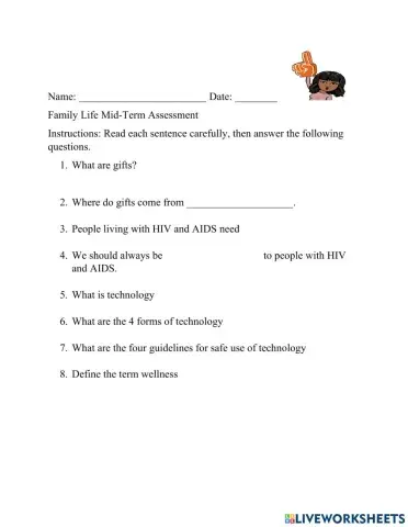 Family Life: Mid Term Assessment