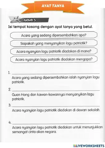 Ayat Tanya & Ayat Perintah (BM Tahun 2)