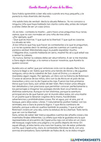 Aurelio Roncali y el Reino de los Libros