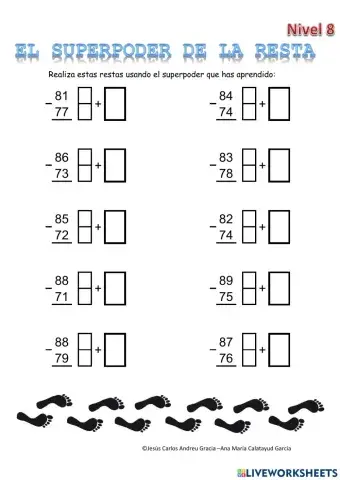 El superpoder de la resta 8