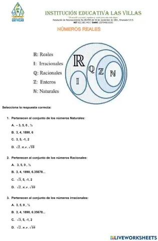 Números reales e intervalos