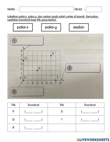 Koordinat Tahun 4