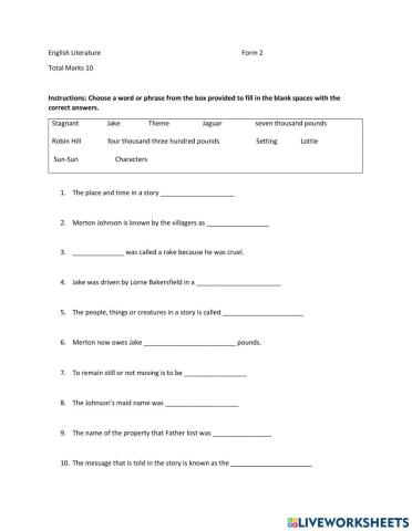 My Father Sun-Sun Johnson Chapter 1