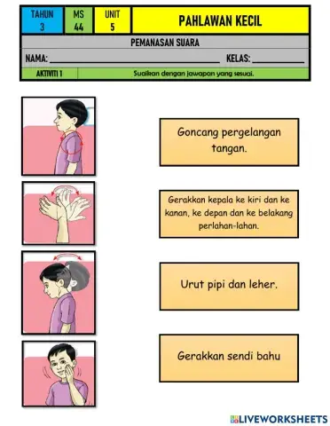 MZ Tahun 3 - Unit 5 Latihan Pemanasan Suara