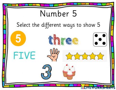 Number Recognition 5