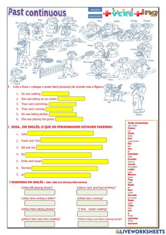Passado Contínuo
