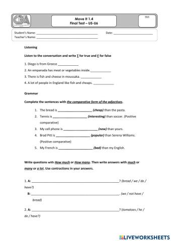Move it 1.4  u5-u6 final test