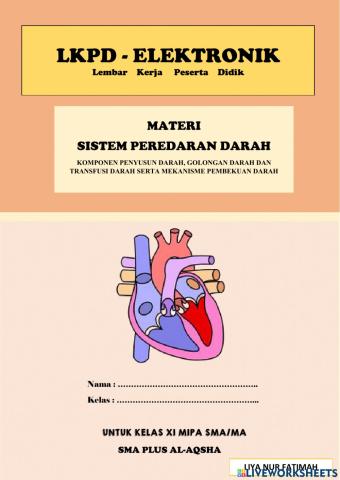 LKPD Sistem Peredaran Darah