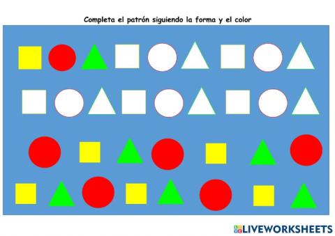 Patri¿ones con figuras