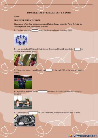 Use of English Unit 1