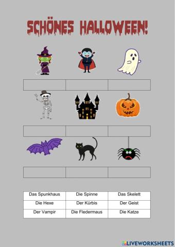 Schönes Halloween!