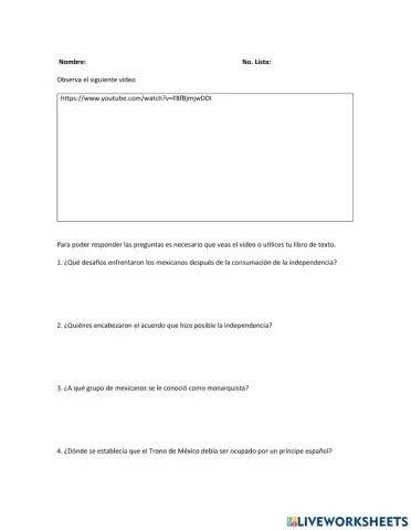 Los primeros gobiernos de México federalistas y centralistas